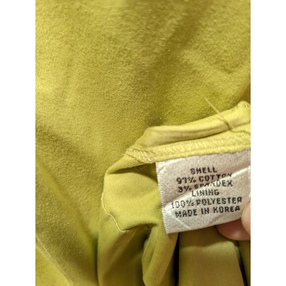 Talbots Summer Derby Dress Women's 4 Green Spring Sleeveless - Picture 7 of 7